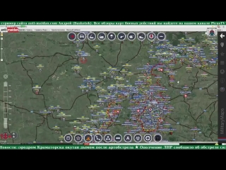 overview of the map of hostilities from basketok 02/10/2015 (debriefing of the shelling of the ato headquarters (kramatorsk))