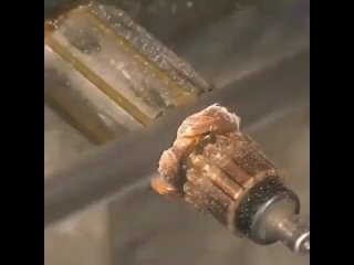 nozzle for a drill from a rotor